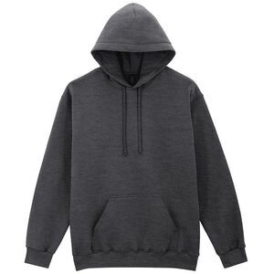 Gildan Mens Softstyle Midweight Hoodie / Heather Black